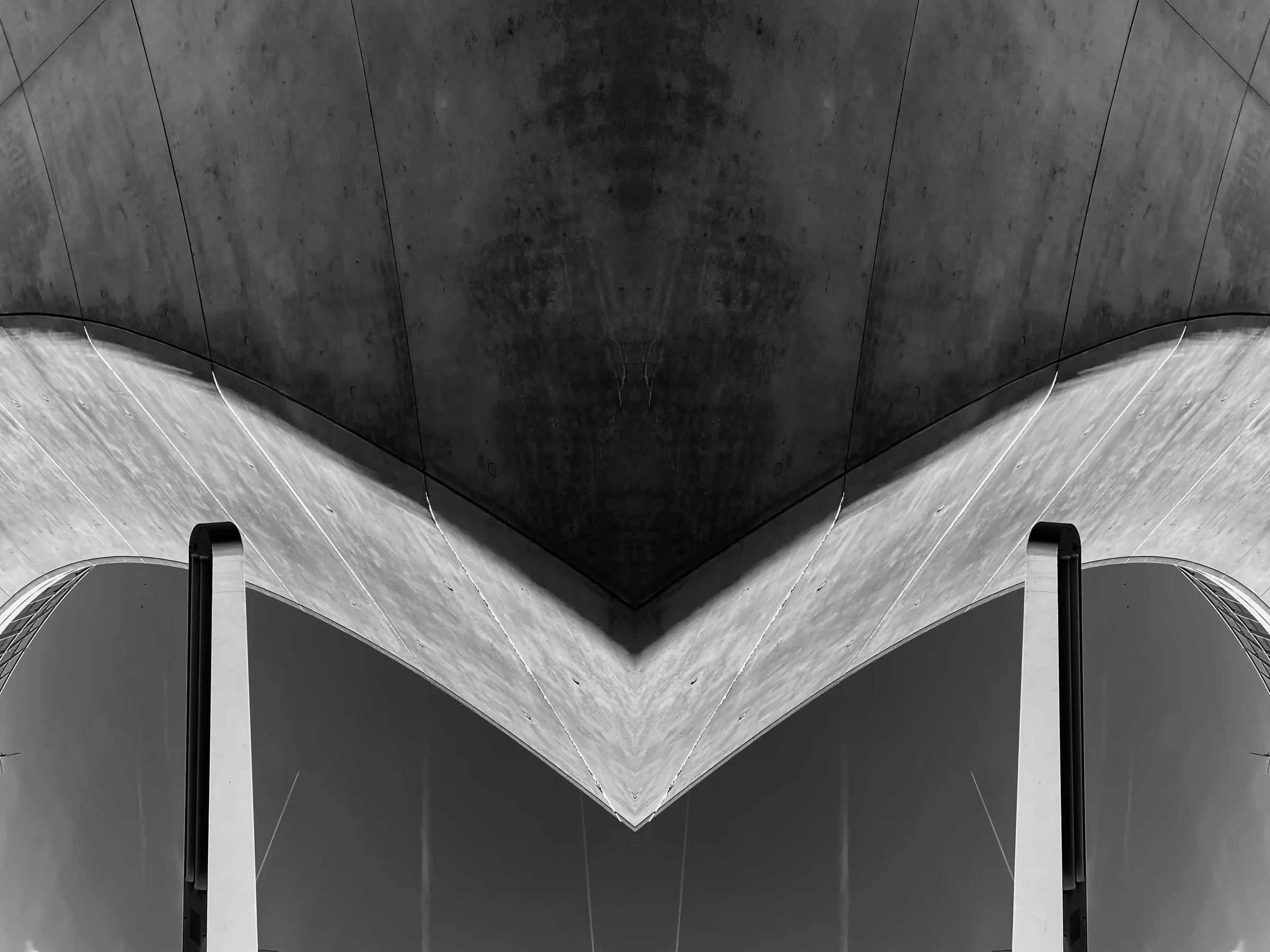 Mirrored № 13 — Symmetry, Reflection, Pattern. Photograph by Michael Damböck.