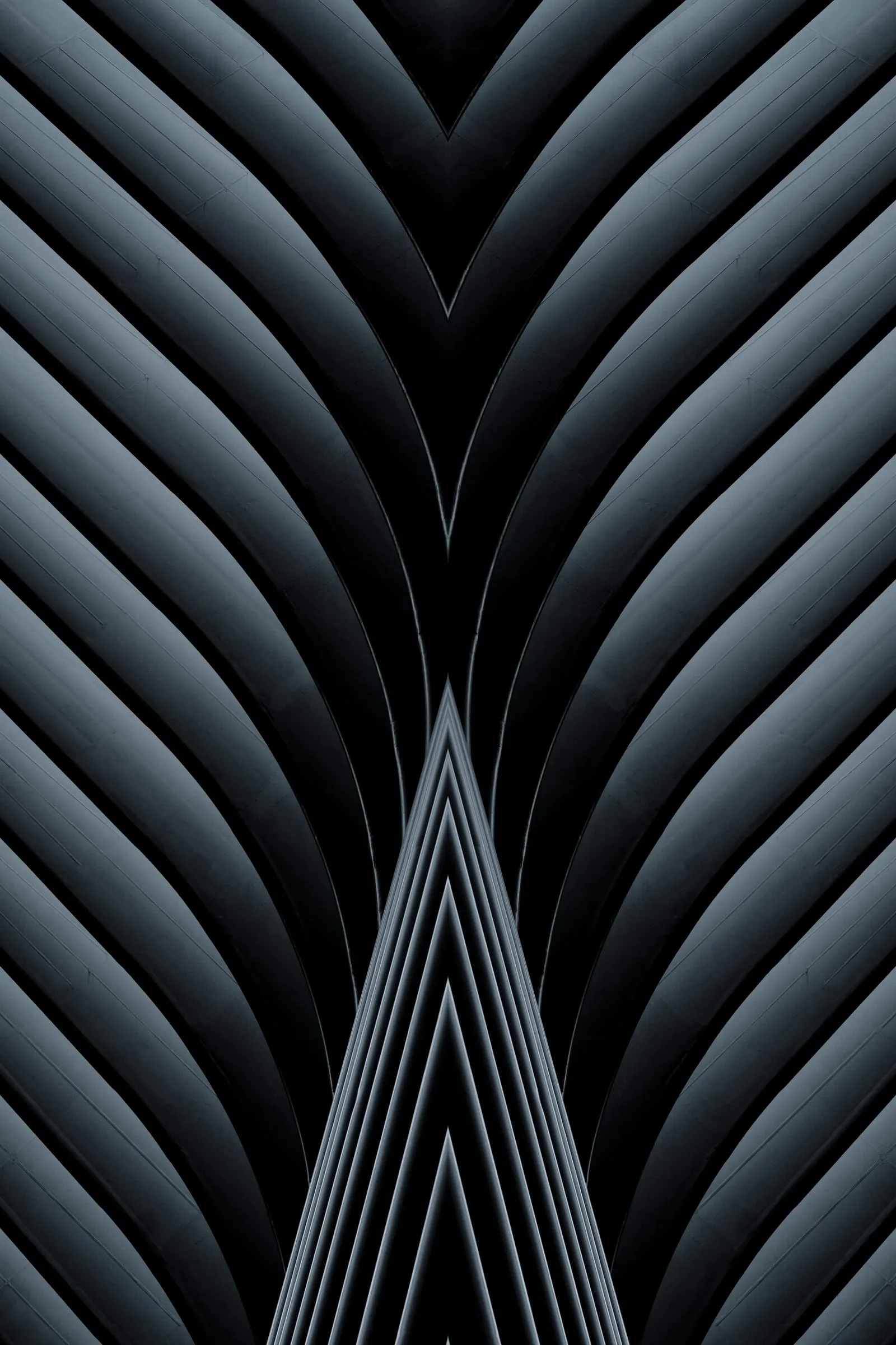 Mirrored № 02 — Symmetry, Reflection, Pattern. Photograph by Michael Damböck.