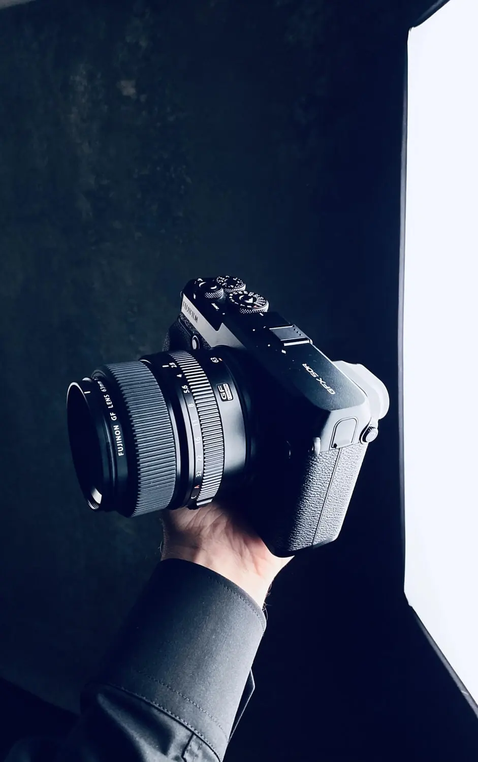 Behind the Scenes № 12 — Behind the Scenes, Photography Workshop, Studio Setup. Photograph by Michael Damböck.