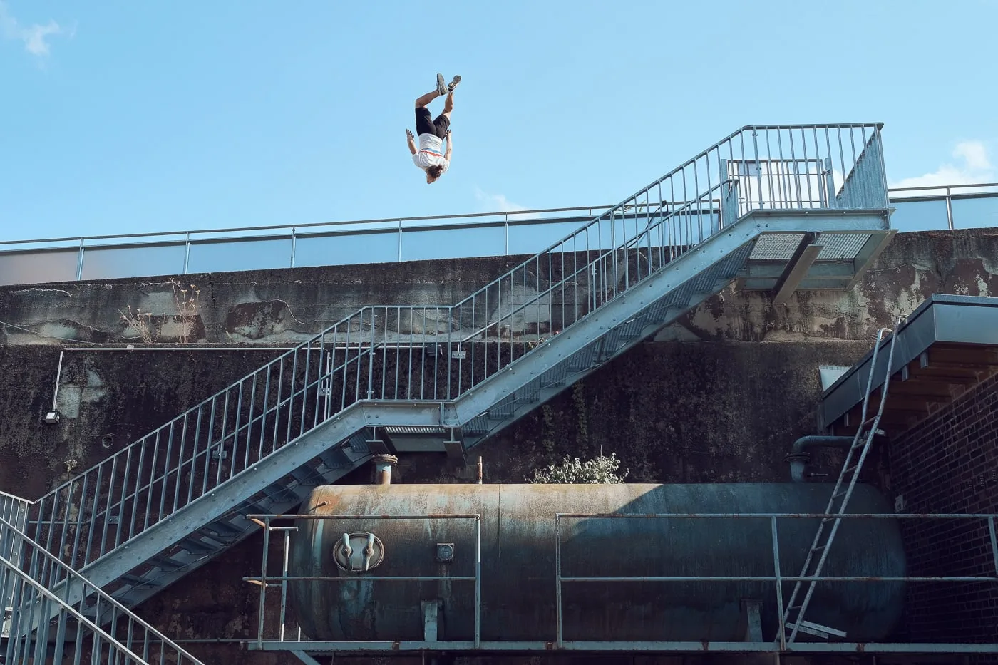 Parkour series — cover frame by Michael Damböck