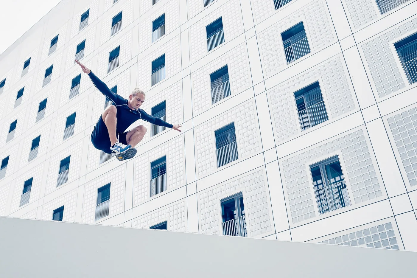 Parkour № 02 — Parkour, Action Sports, Movement. Photograph by Michael Damböck.