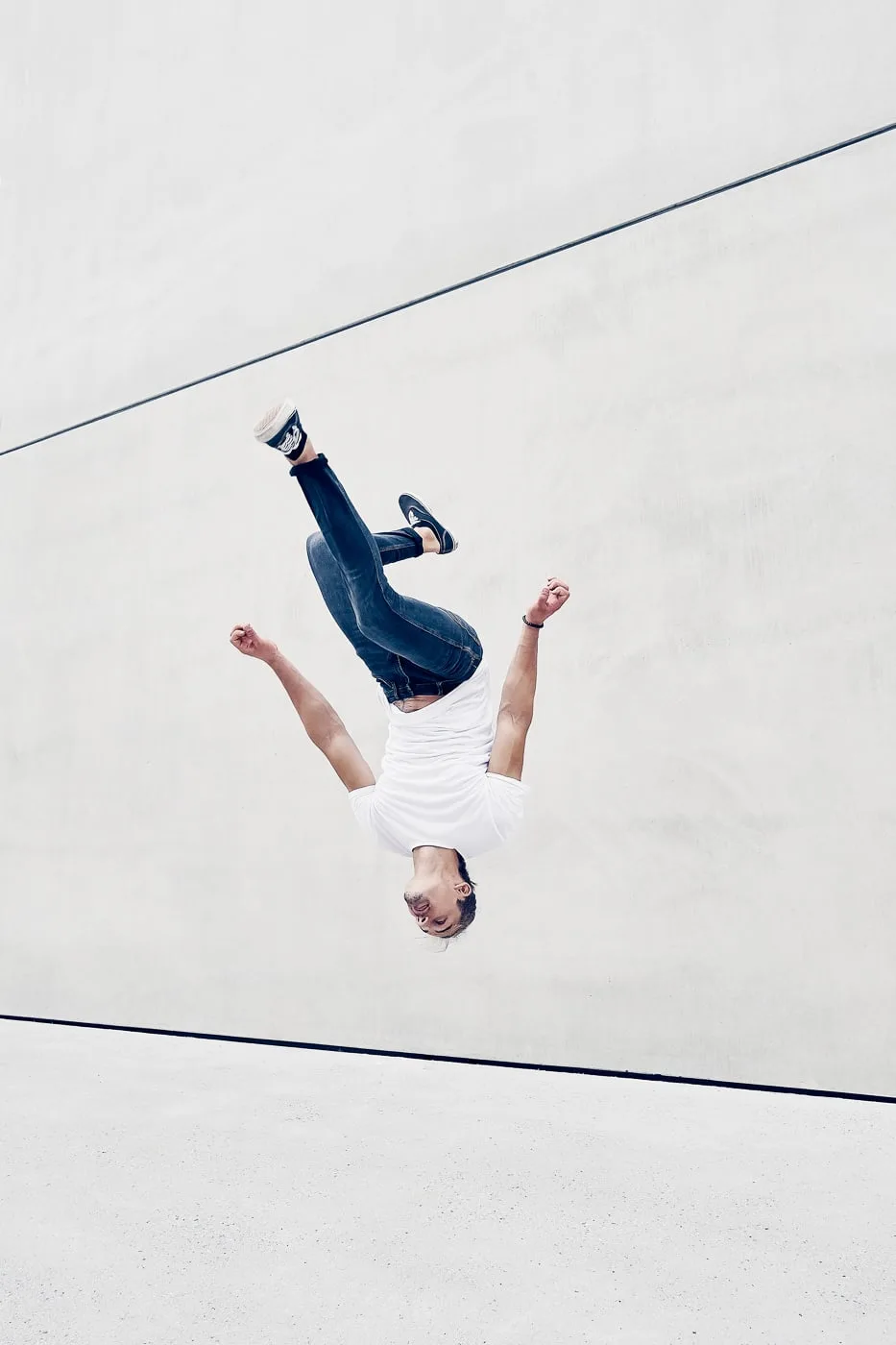 Parkour № 07 — Parkour, Action Sports, Movement. Photograph by Michael Damböck.