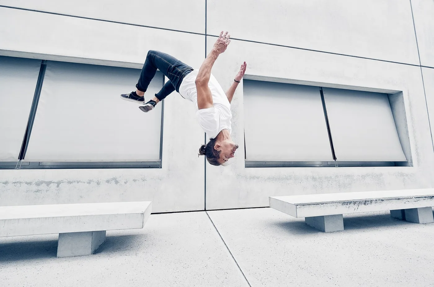 Parkour № 11 — Parkour, Action Sports, Movement. Photograph by Michael Damböck.