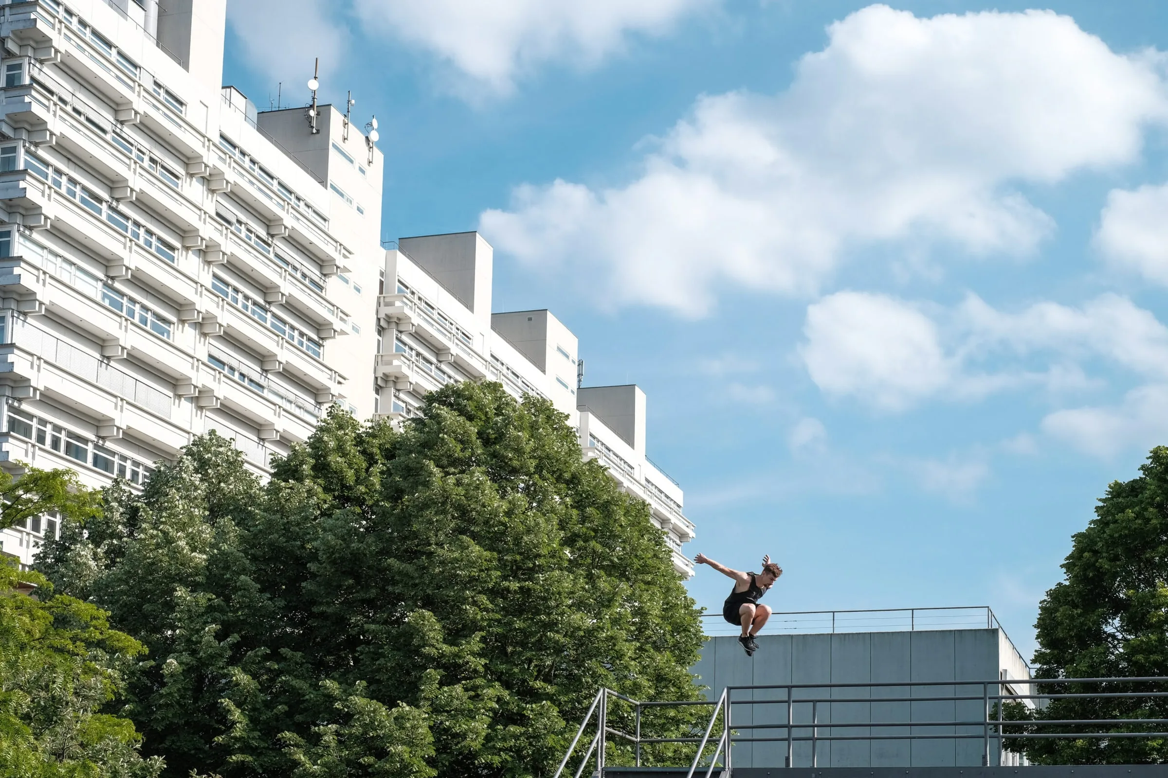 Parkour № 22 — Parkour, Action Sports, Movement. Photograph by Michael Damböck.