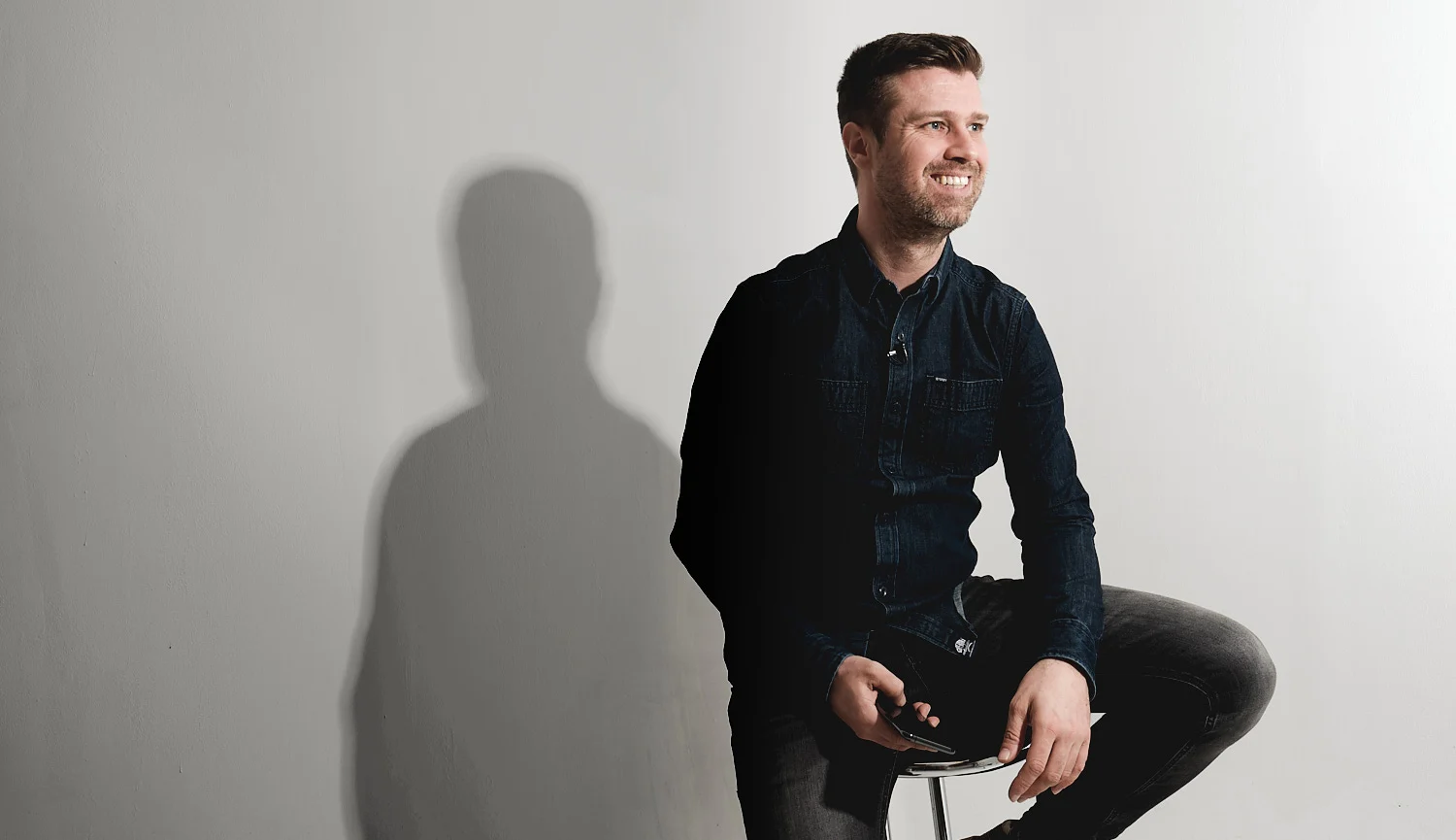 Michael Damböck — portrait, Stuttgart studio