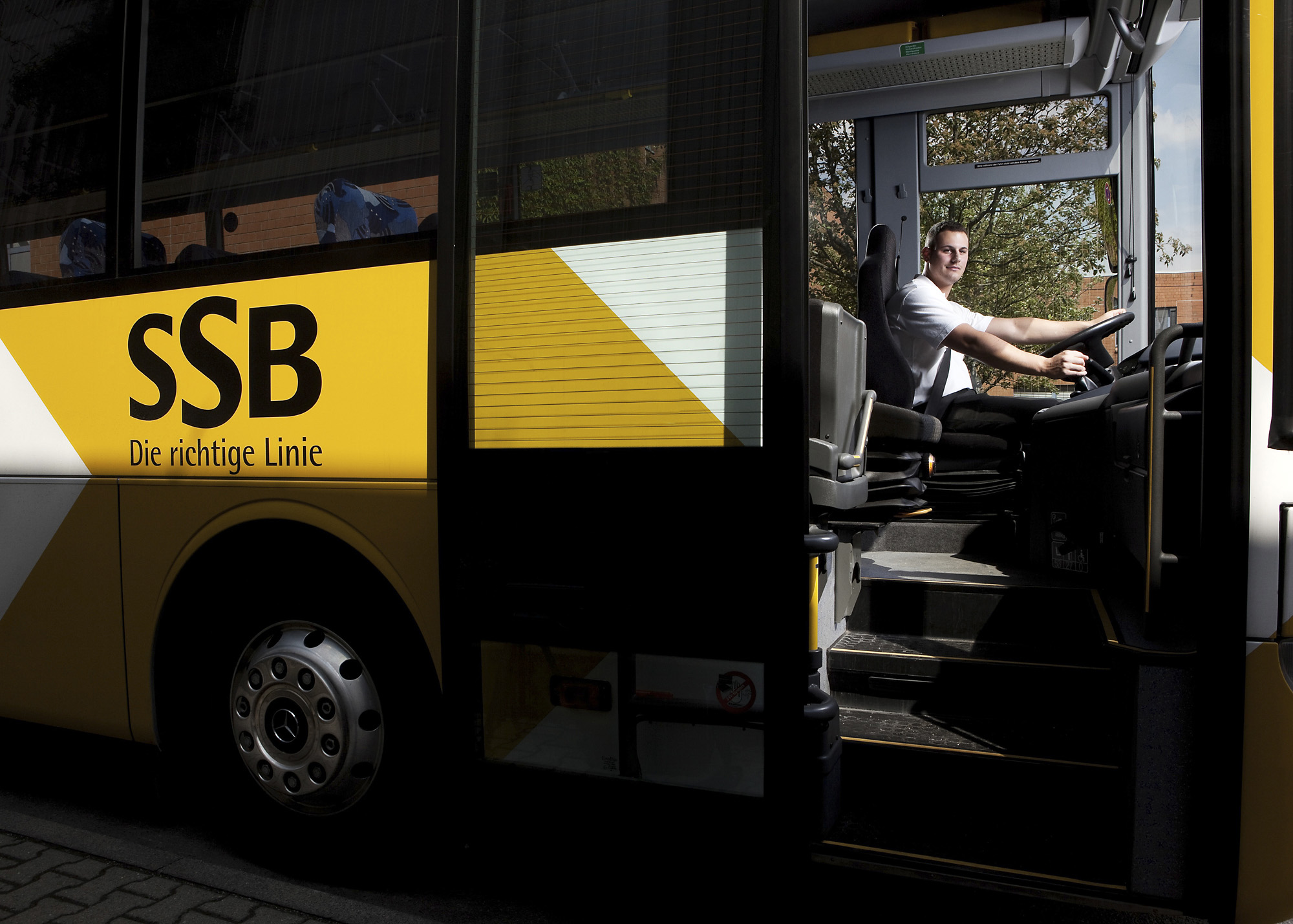 Busfahrer Portrait