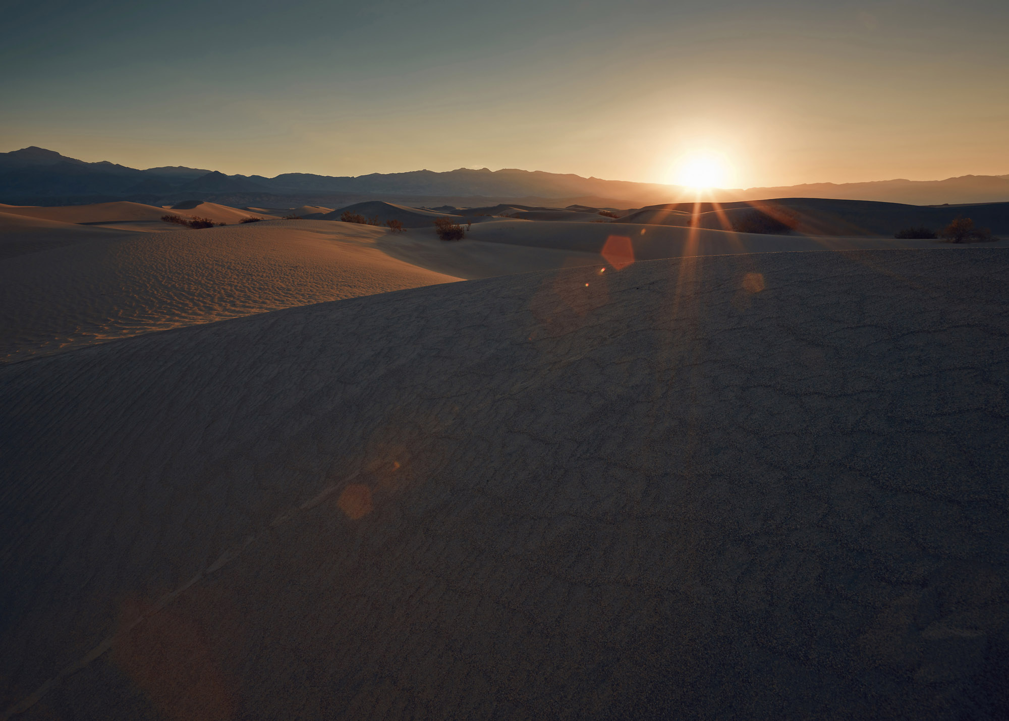 Sonnenaufgang im Death Valley